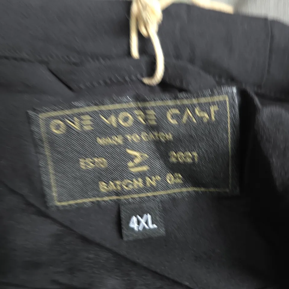 ONE MORE CAST BLACK JACKET – 4XL