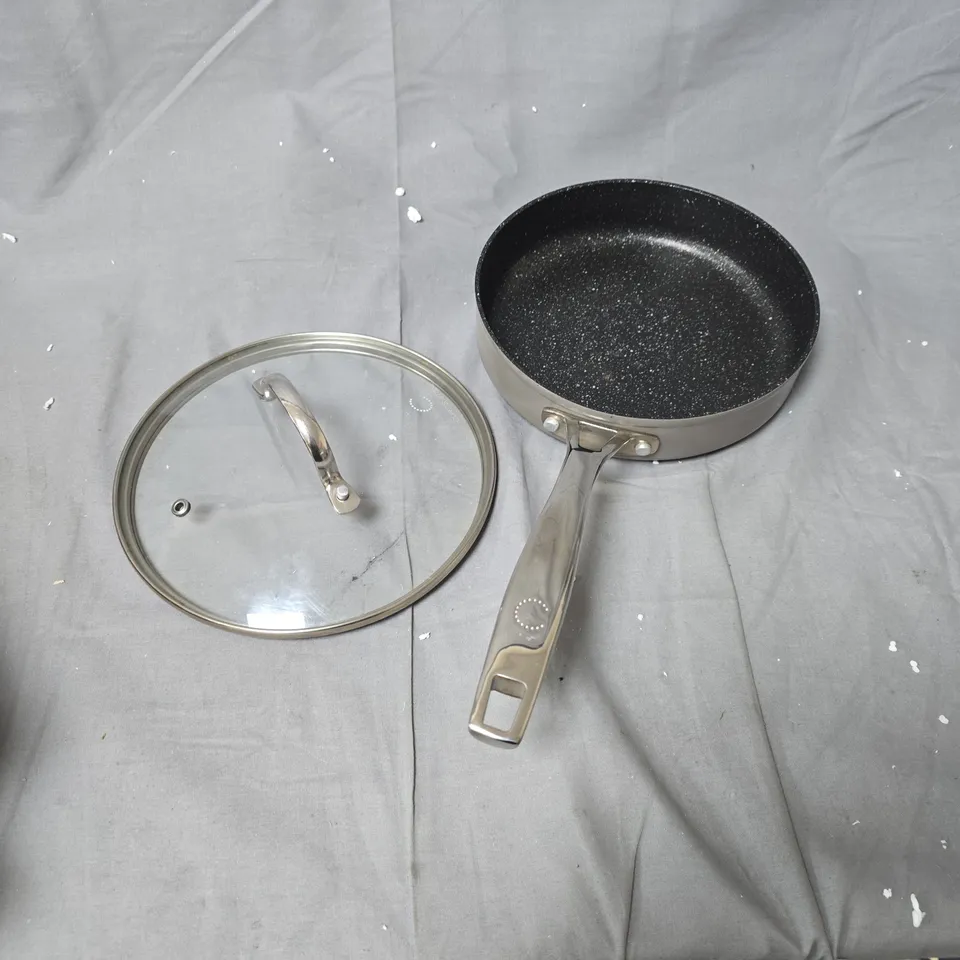 CURTIS STONE 20 CM NON-STICK SAUTÉ PAN WITH GLASS LID 