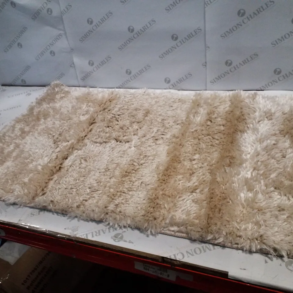 BRAND NEW PACO HOME BAMBA 410 RUG IN BEIGE - 60×100CM