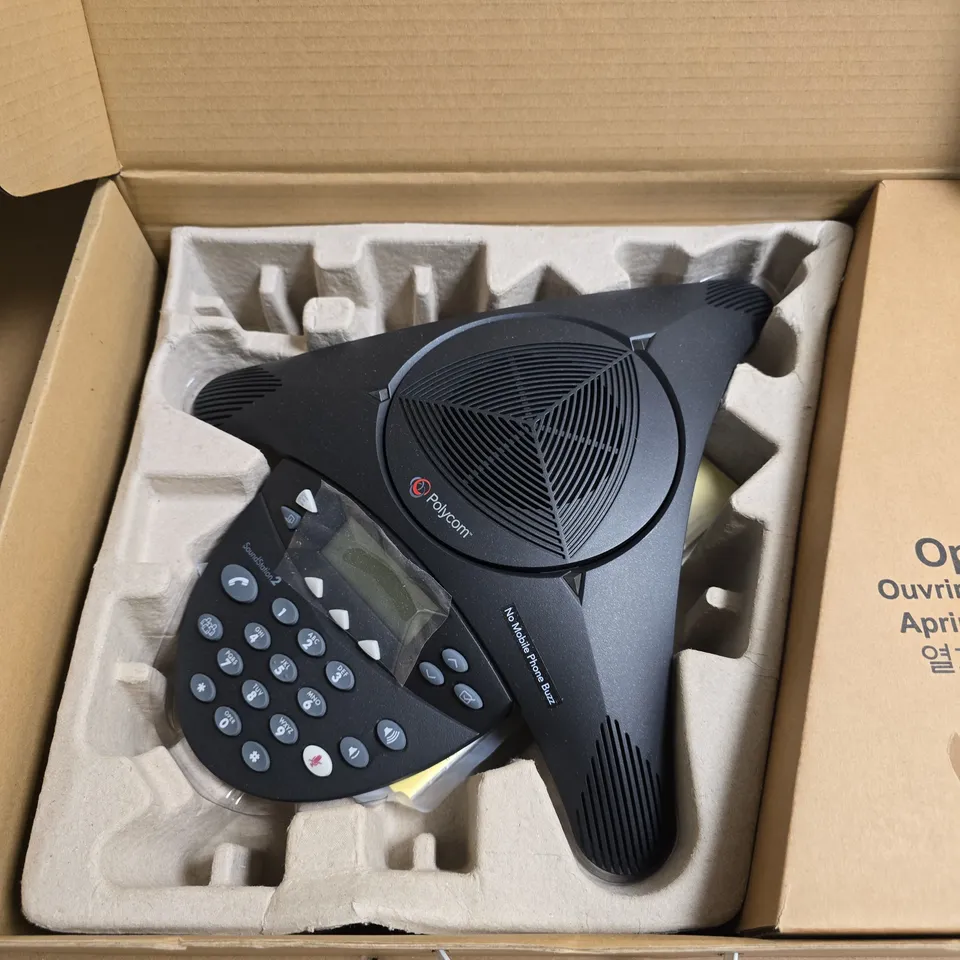 POLYCOM SOUNDSTATION2 FULL DUPLEX CONFERENCE PHONE
