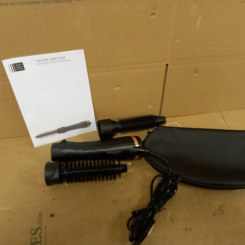 BOXED DESIGNER BLACK/ROSE GOLD VOLUME AIRSTYLER