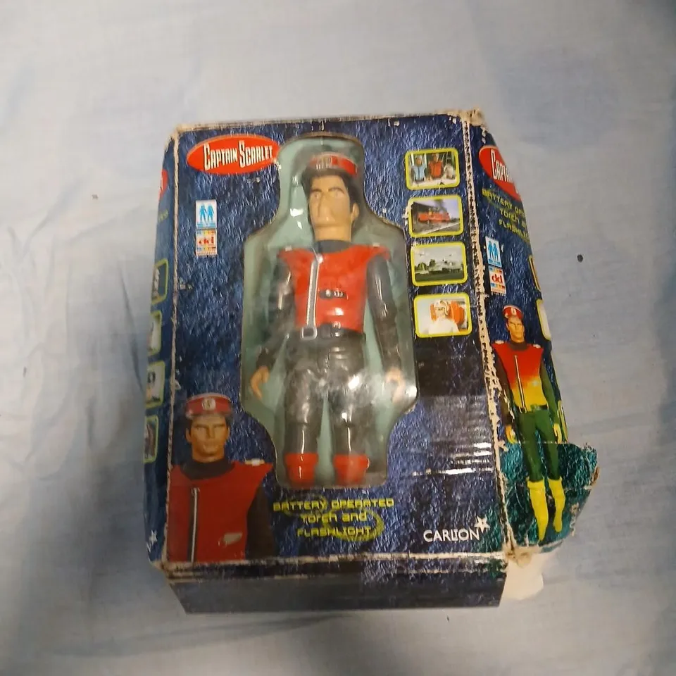 CAPTAIN SCARLET ACTION FIGURE – CARLTON, BOXED