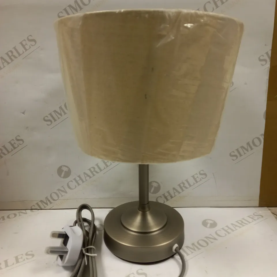 JOHN LEWIS ISABEL TOUCH LAMP - PEWTER FINISH