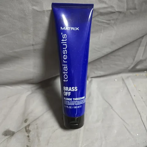 APPROXIMATELY 6 X MATRIX TOTAL RESULTS BRASS OFF BLONDE THREESOME 150ML