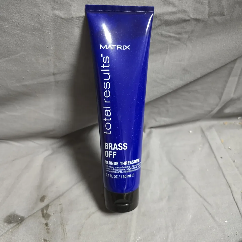 APPROXIMATELY 6 X MATRIX TOTAL RESULTS BRASS OFF BLONDE THREESOME 150ML