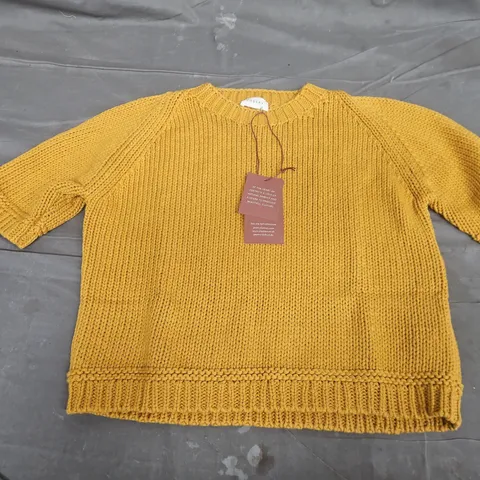POETRY WOMEN'S KNIT JUMPER - SOFT AMBER, UK 12