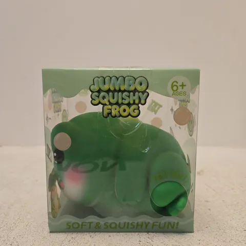 JUMBO SQUISHY FROG – SOFT & SQUISHY TOY (6+ AGES) BOXED
