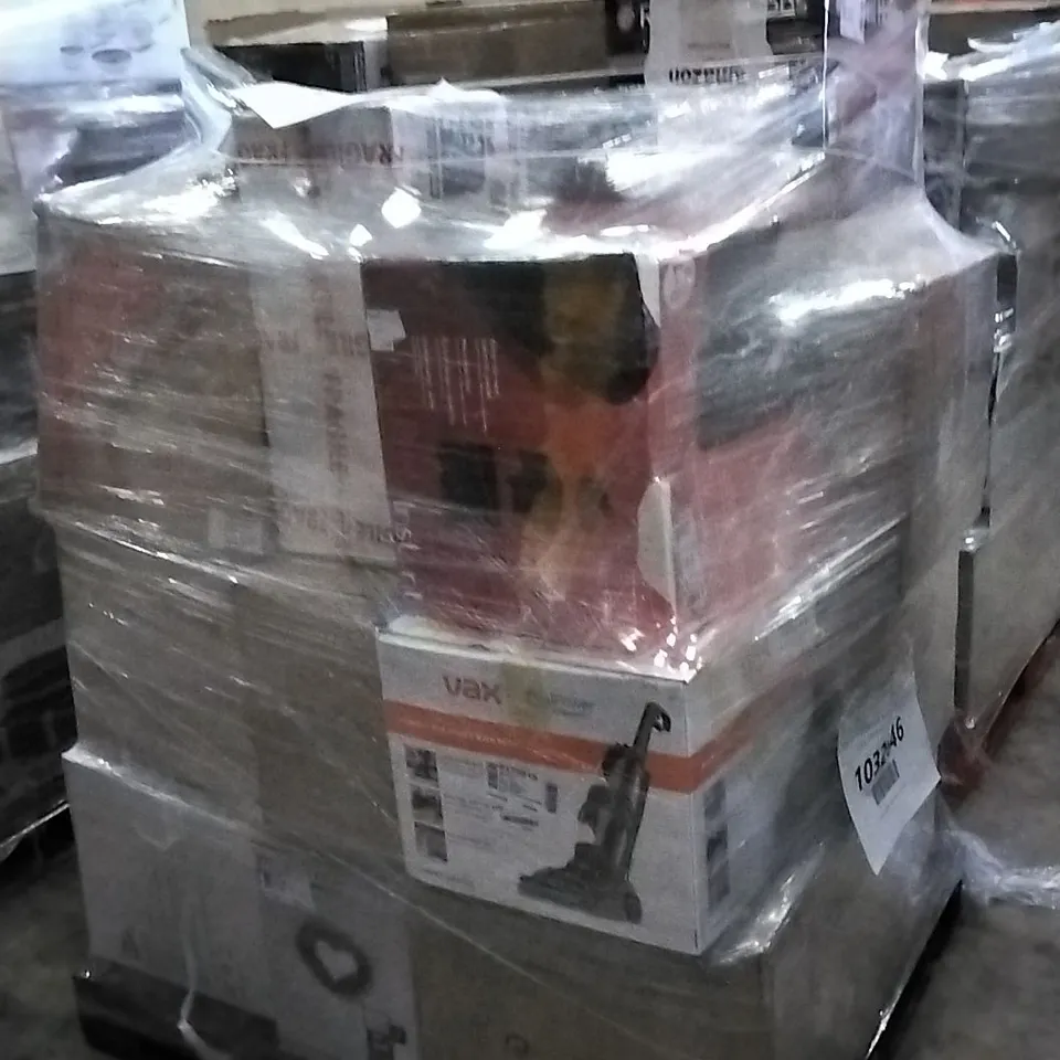 PALLET OF APPROXIMATELY 21 UNPROCESSED RAW RETURN HOUSEHOLD AND ELECTRICAL GOODS TO INCLUDE;