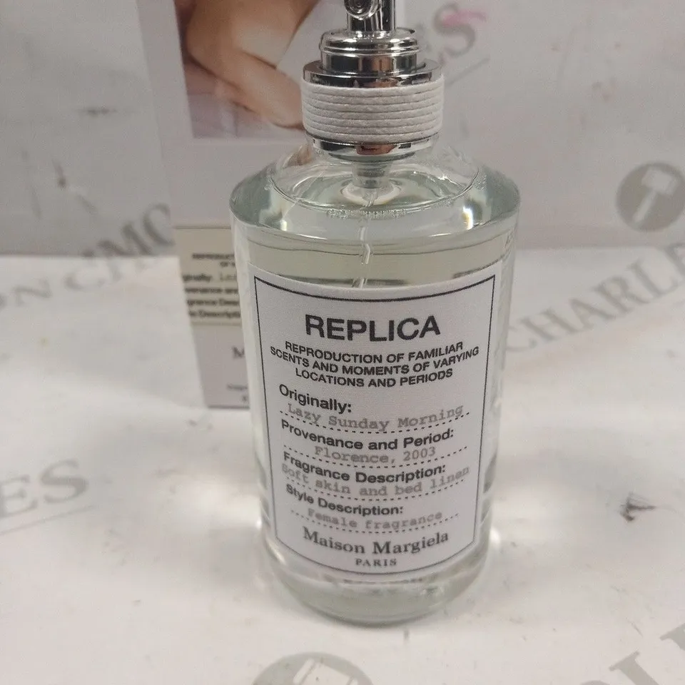 BOXED REPLICA MAISON MARGIELA LAZY SUNDAY MORNING EAU DE TOILETTE 100ML