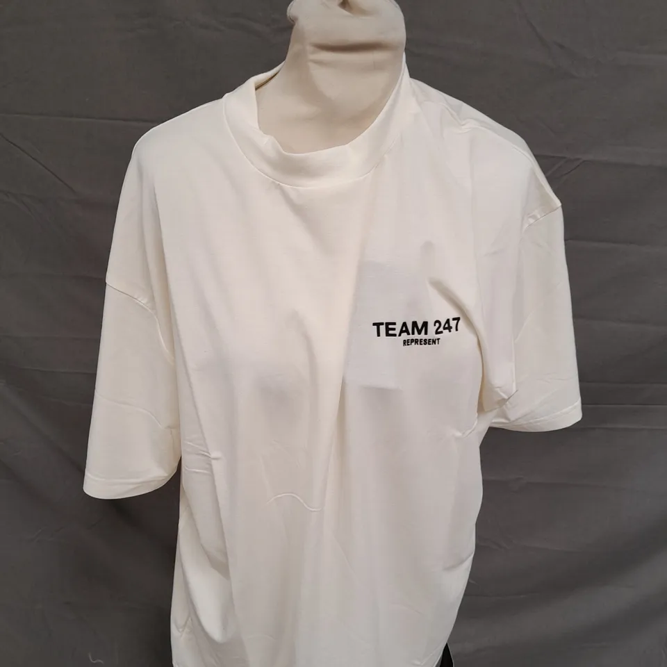 REPRESENT TEAM 247 OVERSIZED T-SHIRT SIZE M 