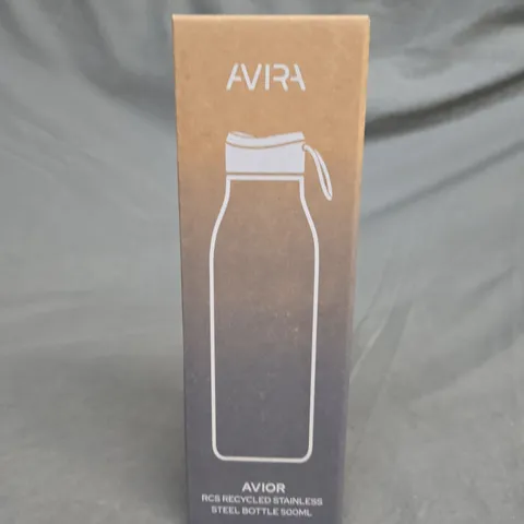 BOXED AVIRA STAINLESS STEEL BOTTLE - 500ML