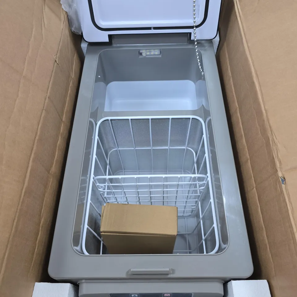 EUHOMY PORTABLE CAMPING FRIDGE, CAR FRIDGE BOXED