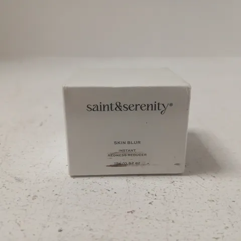 BOXED AND SEALED SAINT & SERENITY SKIN BLUR INSTANT REDNESS REDUCER (15G)