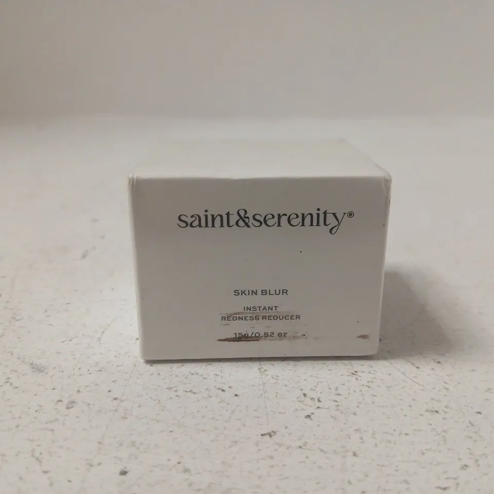 BOXED AND SEALED SAINT & SERENITY SKIN BLUR INSTANT REDNESS REDUCER (15G)
