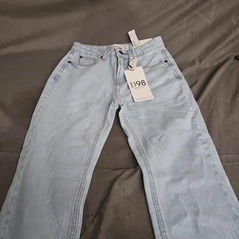 STRADIVARIUS WOMEN'S LIGHT-WASH DENIM JEANS - UK 6