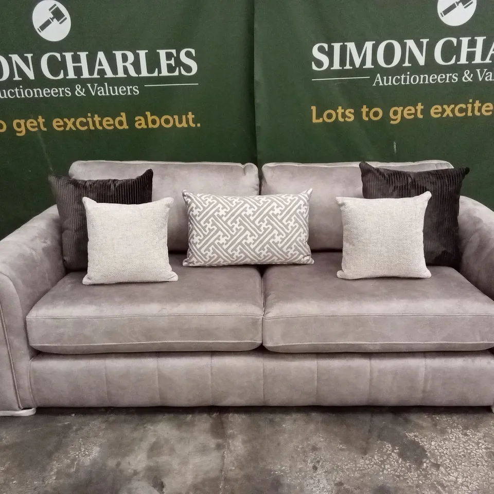 AMARA 3 SEATER SOFA - STONE RRP £1249