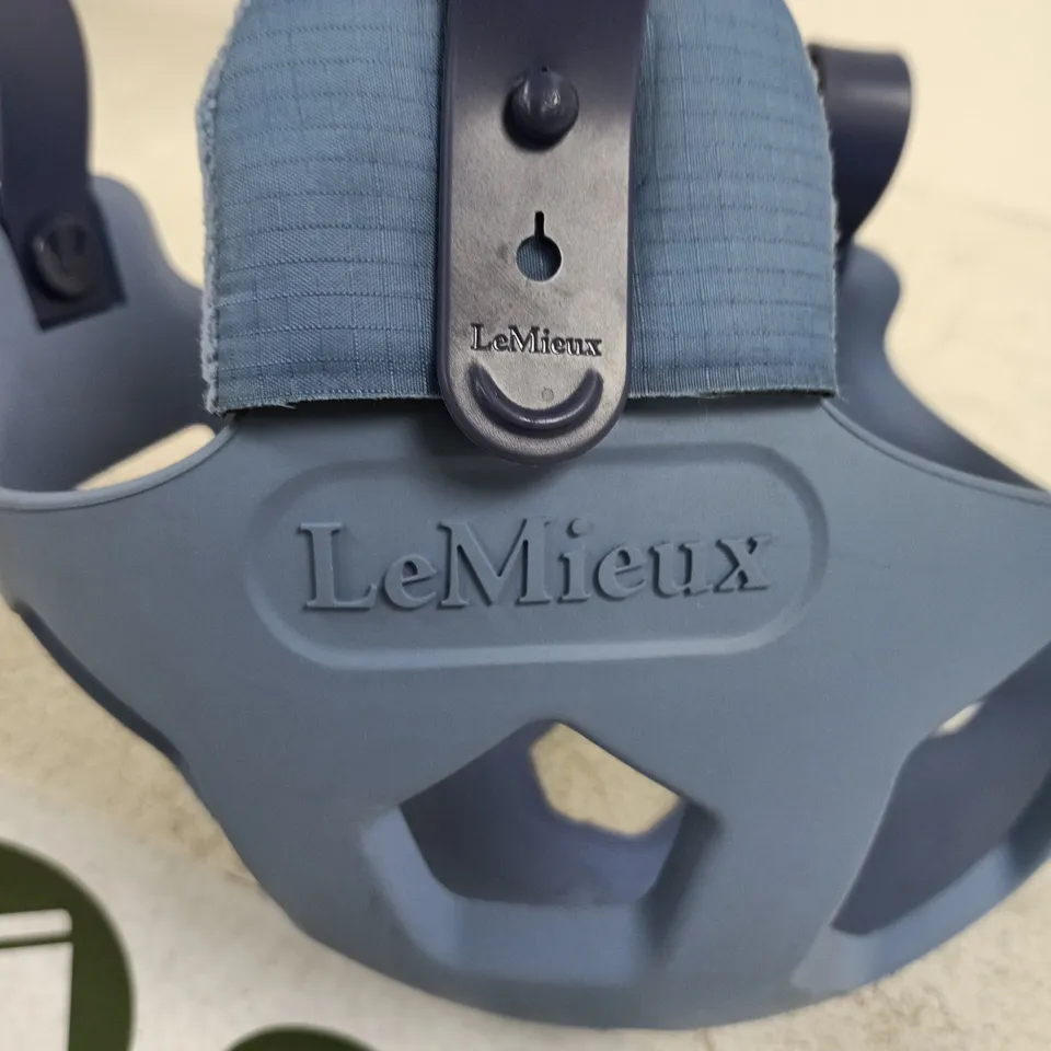 LEMIEUX RIDING HELMET – BLUE/GRAY