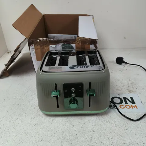 KENWOOD 4-SLICE TOASTER – GREEN WITH CHROME TOP