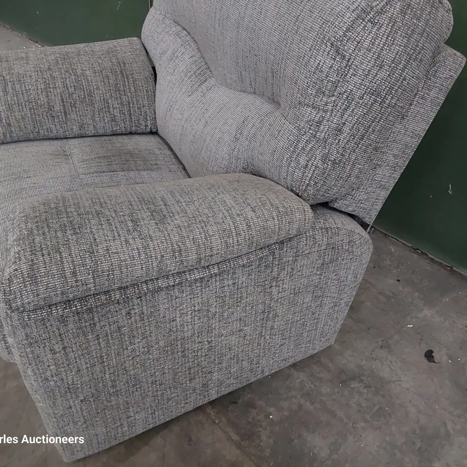QUALITY BRITISH DESIGNER G PLAN STRATFORD MANUAL RECLINING EASY CHAIR COPPICE ASH FABRIC 
