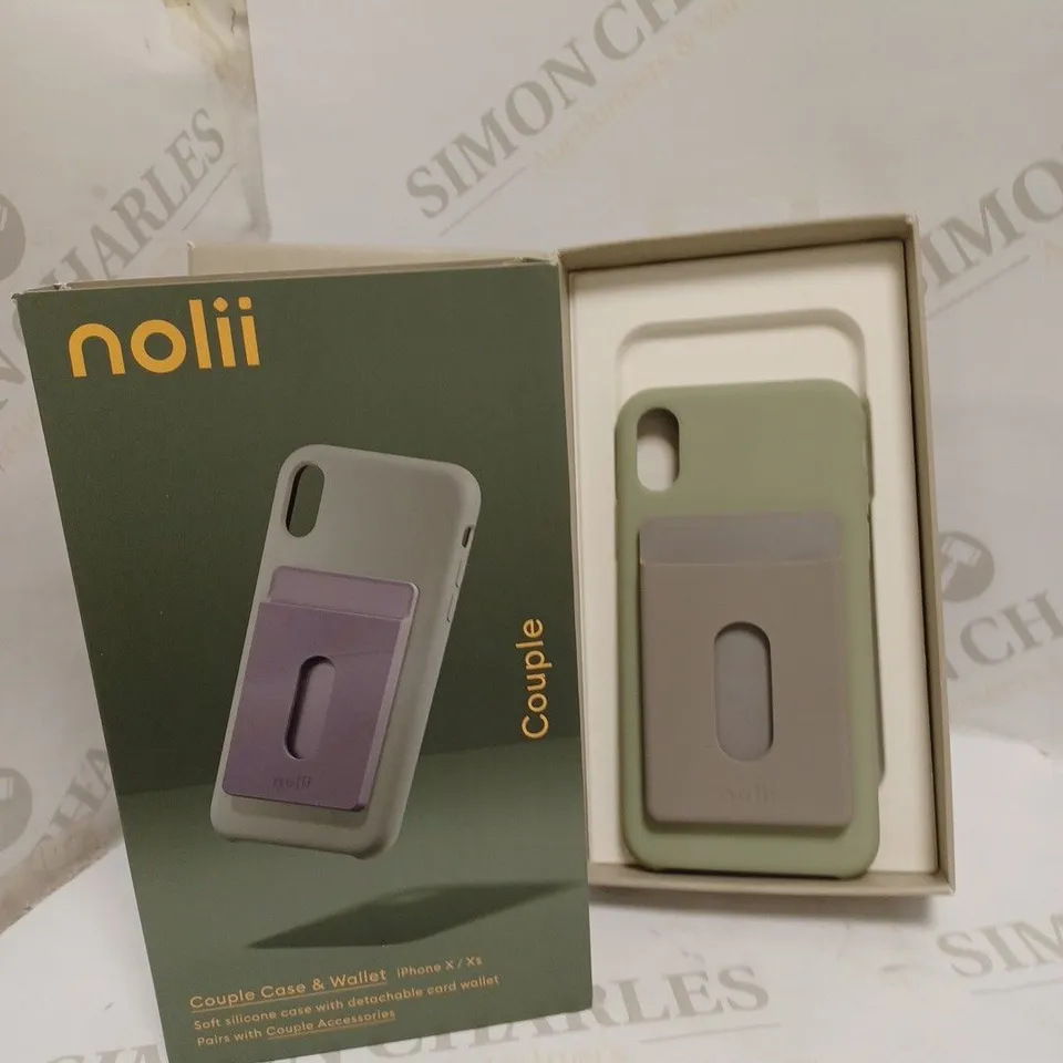 NOLII COUPLE CASE & WALLET FOR IPHONE X/XS