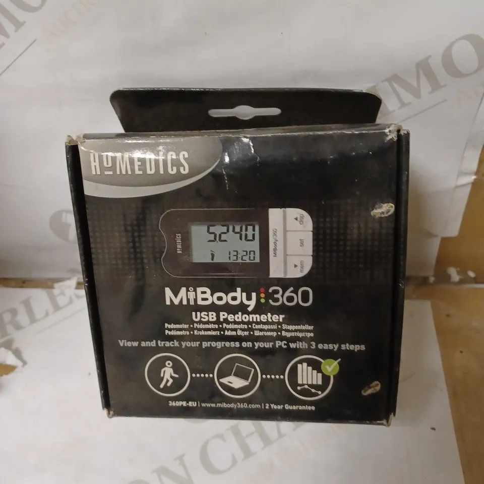 HOMEDICS MIBODY 360 PEDOMETER [360PE-EU]