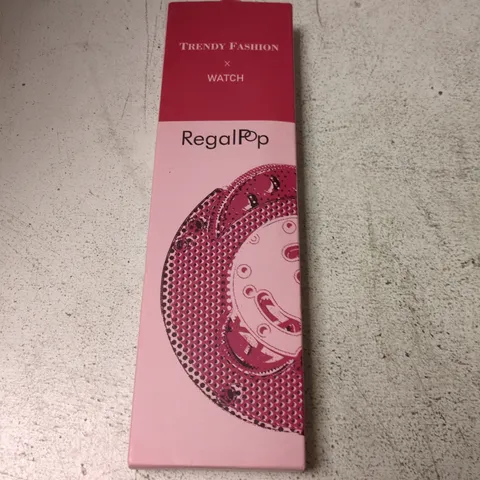 RegalPop Trendy Fashion Watch – Pink (Boxed)