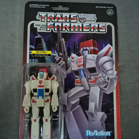 REACTION COLLECTIBLE TRANSFORMERS ACTION FIGURE - SKYFIRE