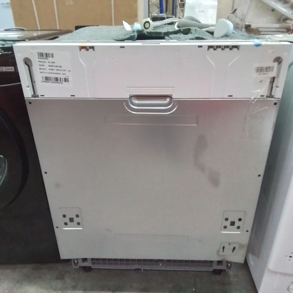 COMFEE FULLY INTEGRATED DISHWASHER, MODEL: KWH-BD1215P-W