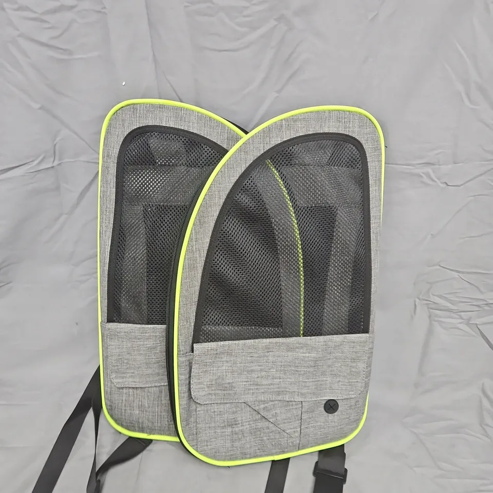 PECUTE PET EXPANDABLE BACKPACK CARRIER WITH MESH WINDOW