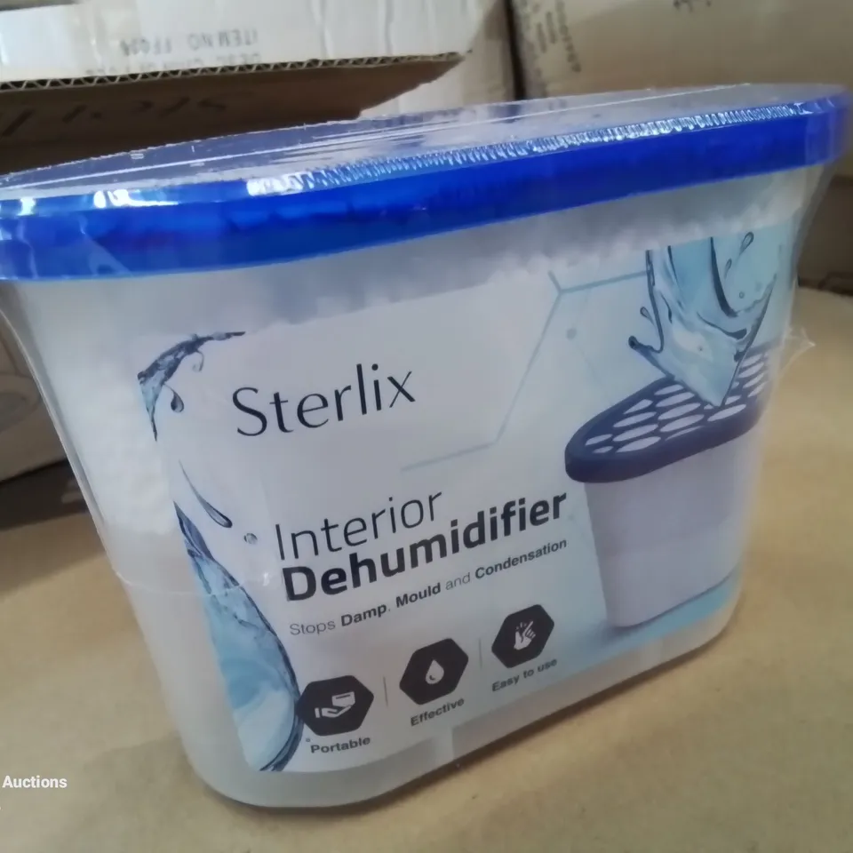 SEALED STERLIX INTERIOR DEHUMIDIFIER POT.