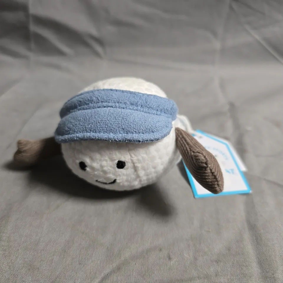 JELLYCAT I AM AMUSEABLES SPORTS GOLF BALL PLUSH TOY