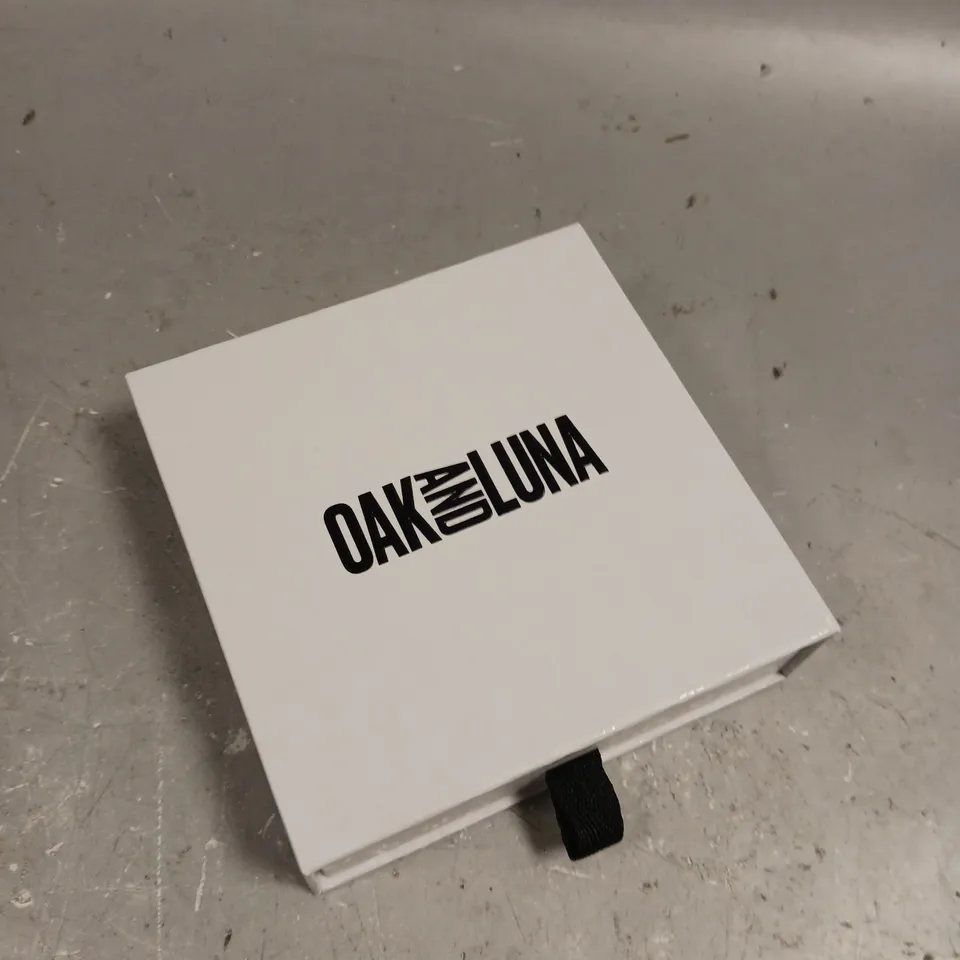 OAK AND LUNA PERSONALISED 'CELINE' CHAIN LINK NECKLACE 