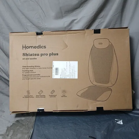 HOMEDICS SHIATSU PRO PLUS SIT AND SOOTHE BOXED