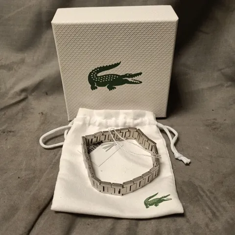 BOXED LACOSTE METROPOLE BRACELET – BOXED WITH POUCH