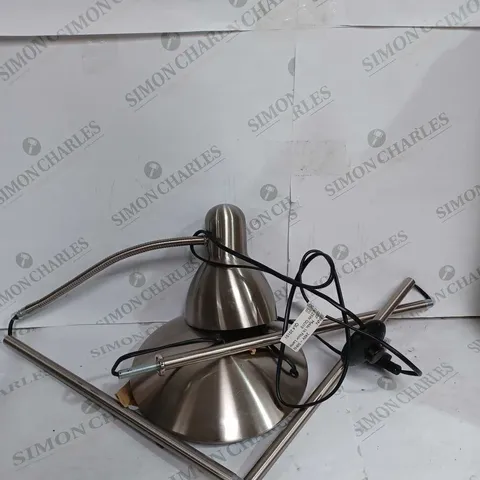 MYKKI FLOOR LAMP SATIN NICKLE FINISH