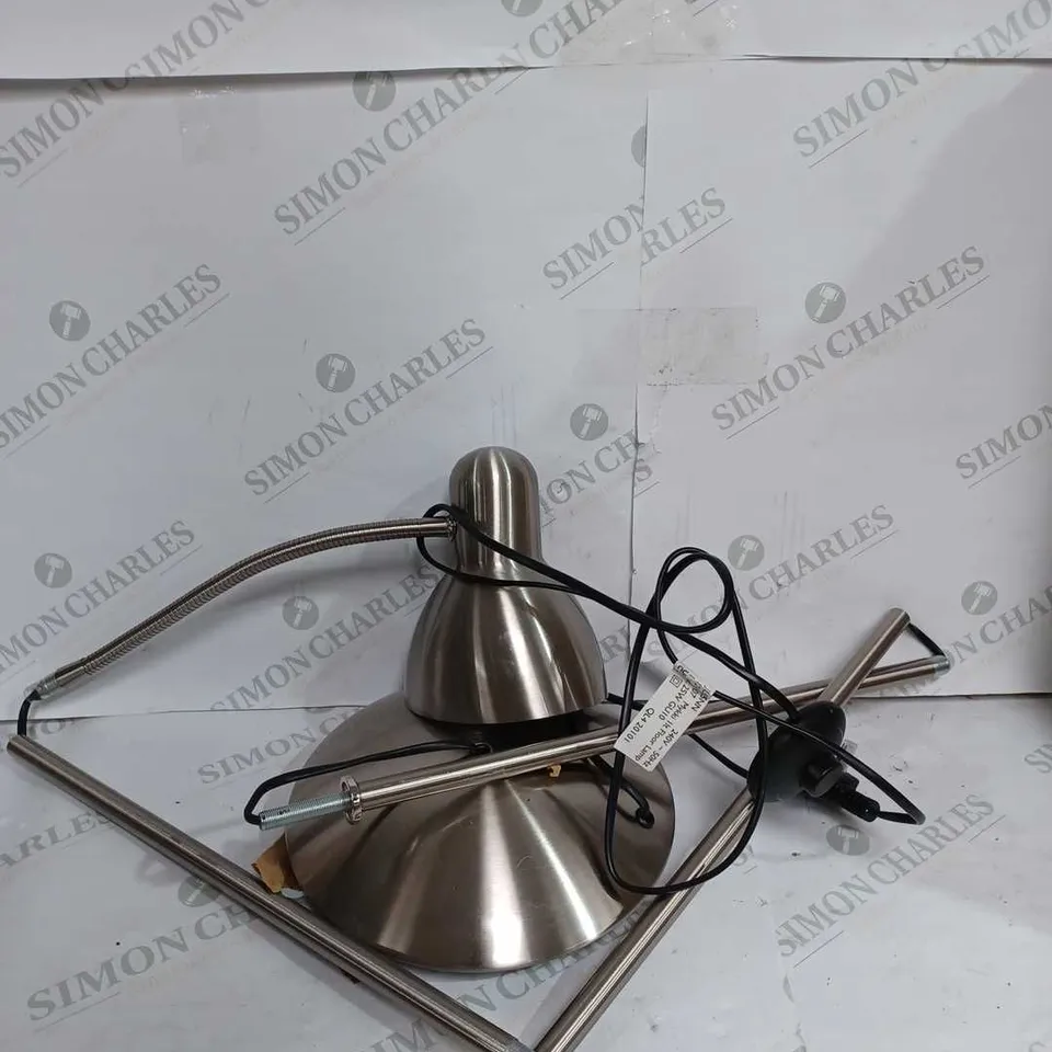 MYKKI FLOOR LAMP SATIN NICKLE FINISH