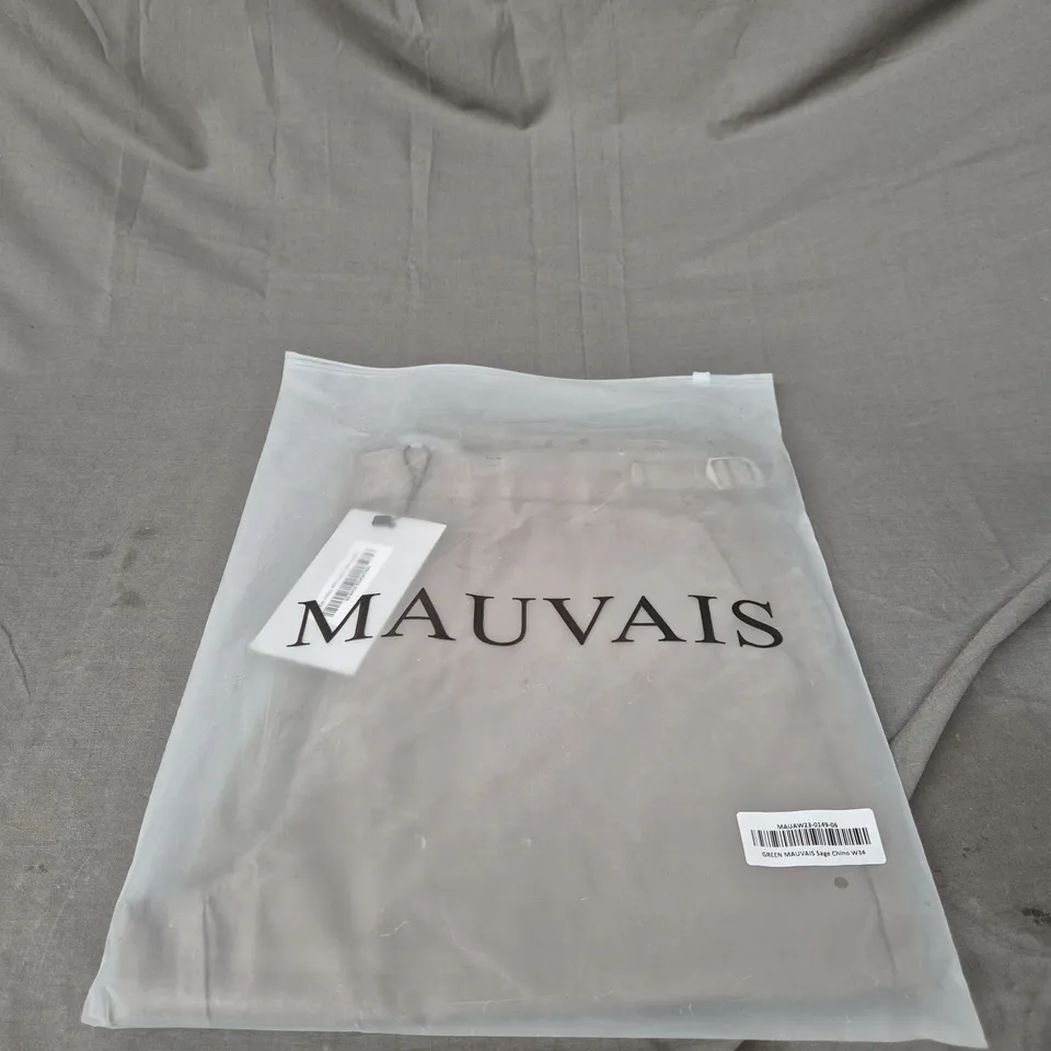 MAUVAIS SAGE CHINO TROUSERS - W34