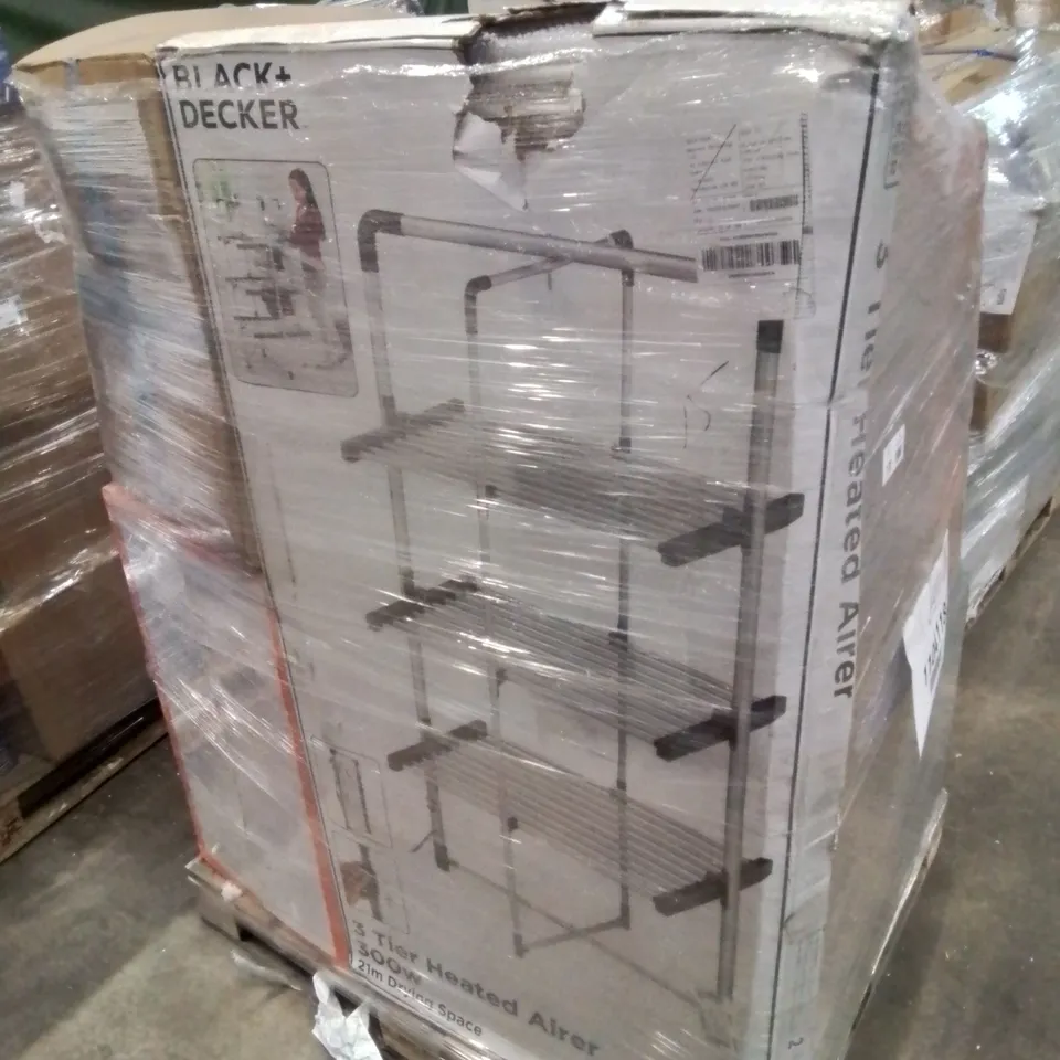 PALLET OF APPROXIMATELY 15 UNPROCESSED RAW RETURN HOUSEHOLD AND ELECTRICAL GOODS TO INCLUDE;