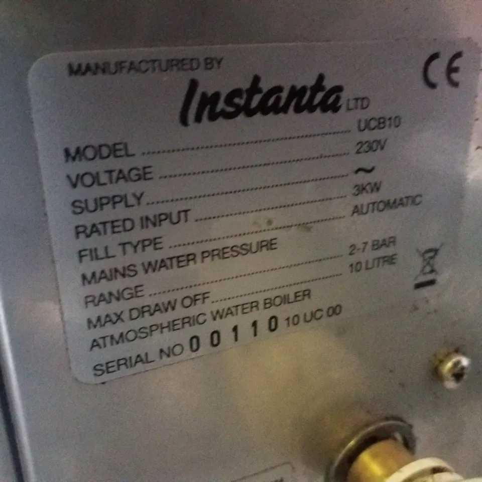 INSTANTA UCB10 HOT WATER DISPENSER