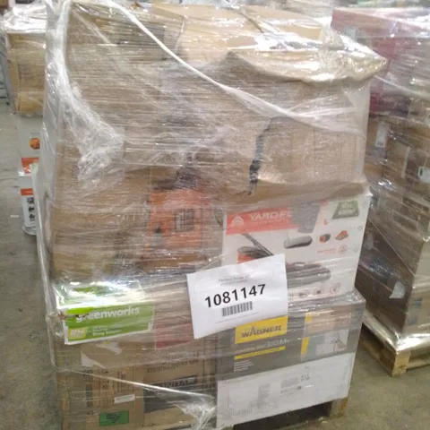 PALLET OF APPROXIMATELY 13 UNPROCESSED RAW RETURN HOUSEHOLD AND ELECTRICAL GOODS TO INCLUDE;