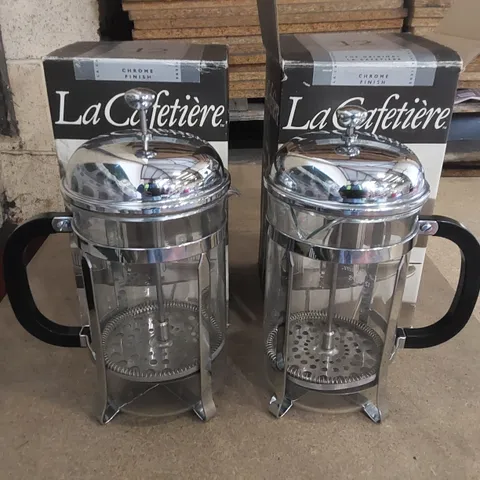 SET OF 2 BOXED 1.5L LA CAFETIERES