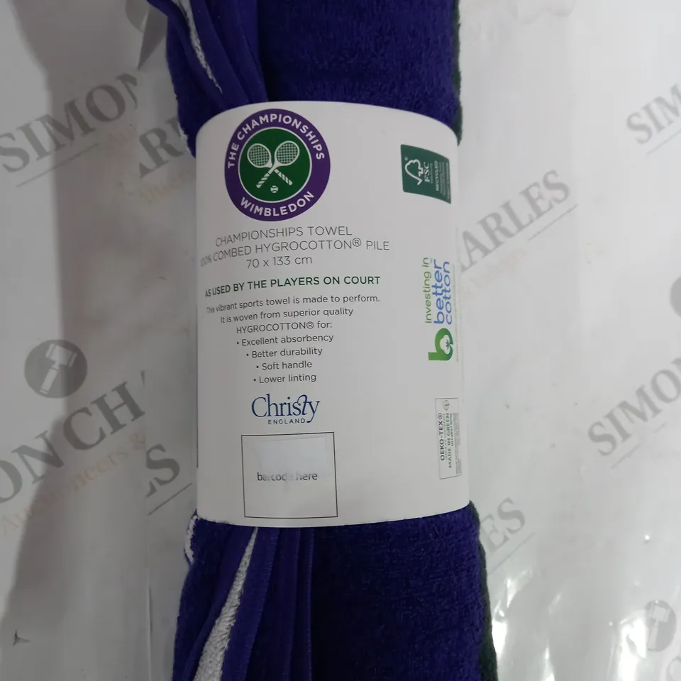 CHAMPIONS TOWEL WIMBLEDON 2023
