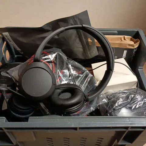 APPROXIMATELY 12 ASSORTED HEADPHONES IN VARIOUS BRANDS