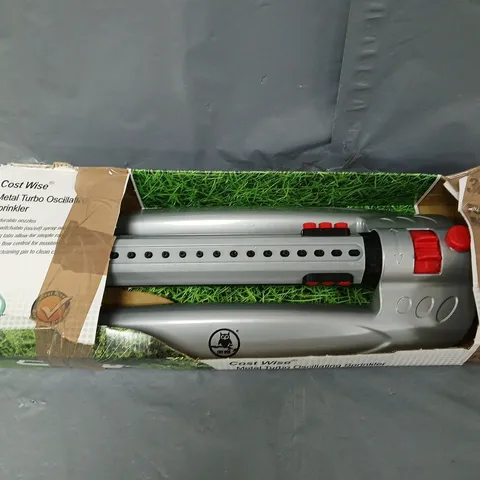 COST WISE METAL TURBO OSCILLATING SPRINKLER