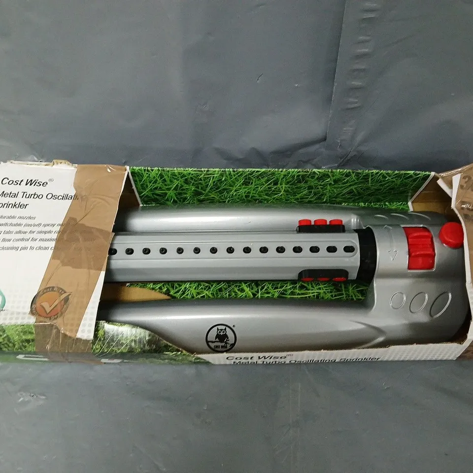 COST WISE METAL TURBO OSCILLATING SPRINKLER 