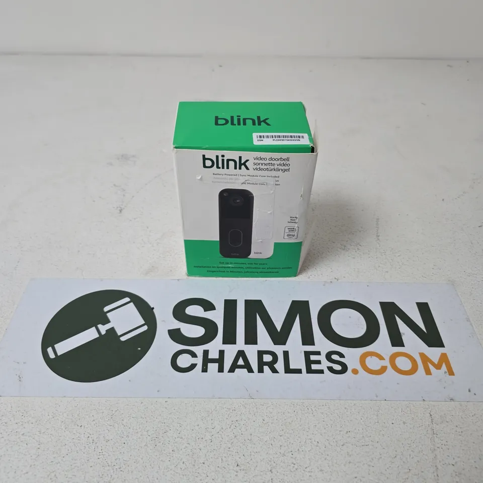 BOXED BLINK VIDEO DOORBELL