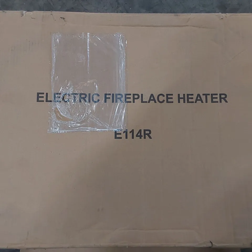 BOXED LARRY CASTLETON FIRE AND FIREPLACES ELECTRIC FIRE HEATER UNIT
