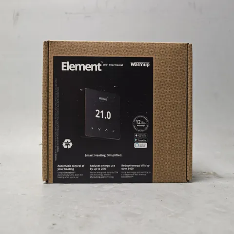 BOXED ELEMENT WIFI THERMOSTAT 