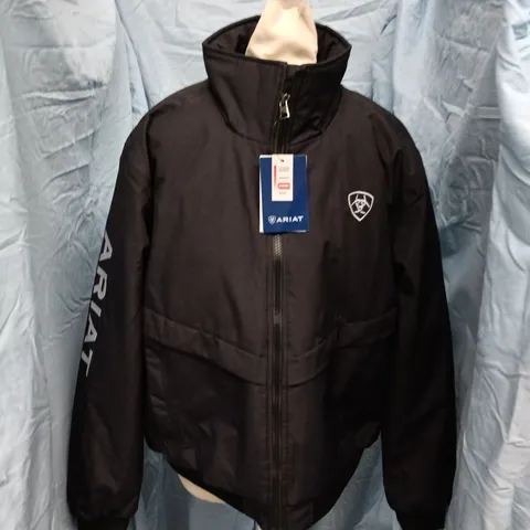 ARIAT WOMENS STABLE 2.0 INS JACKET IN BLACK - LARGE