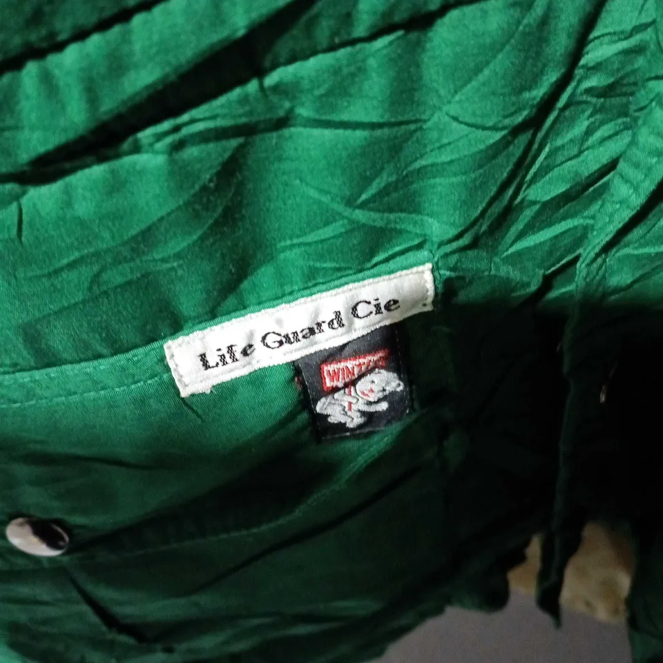 LIFE GUARD CIE GREEN QUILTED JACKET – MEN'S OUTERWEAR 3 L
